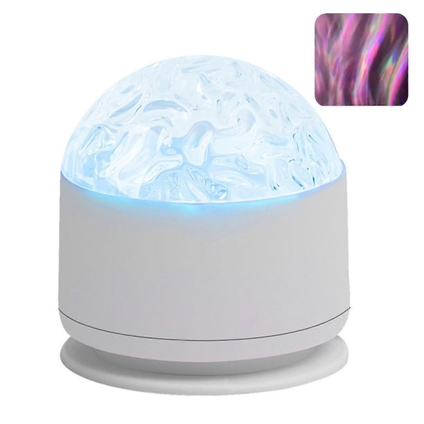 Water Ripple Multi Color LED Projector USB Powered LED Night Light ,for Baby Room