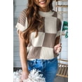 thumbnail image 1 of a.Jesdani Chandail Chic à Carreaux - Ajustement et Style Parfaits, 1 of 7