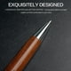 thumbnail image 5 of Twist Retractable Roller Ball Pens Wooden Ballpoint Pen Writing Pen for School Office Business, 5 of 5