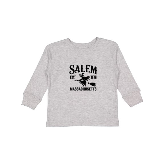 Inktastic Salem Massachusetts Est. 1626 Girls Long Sleeve Toddler T-Shirt