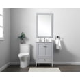 thumbnail image 2 of Elegant Lighting VF21124WH Hamilton 24" Free Standing Single Basin Vanity Set - White, 2 of 7