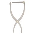 thumbnail image 2 of Eyebrow Stencil Ruler, Stainless Steel Eyebrow Makeup Ruler, Brow Caliper Measuring Tool for Microblading, 3 Point Positioning Permanent Eyebrow Makeup Measuring Symmetrical Tool, 2 of 7