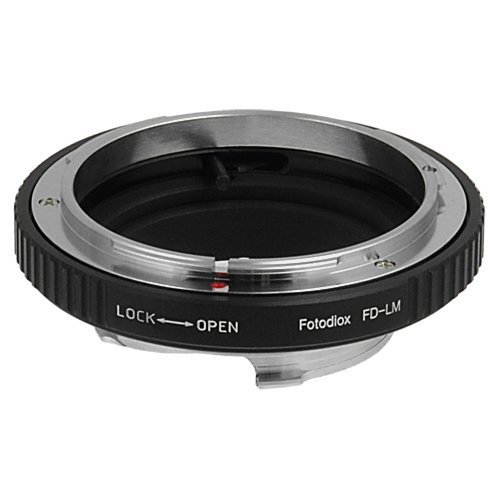 Fotodiox Lens Mount Adapter, Canon FD Lens to Leica M-Series Camera, fits Leica M-Monochrome, M8.2, M9, M9-P, M10 and Ricoh GXR mount A12, fits Original FL FD, New FD Lenses