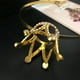 thumbnail image 5 of Aros para el pelo con corona dorada para niñas, elegante tocado de princesa, accesorios para el pelo para niñas pequeñas, para fiestas de cumpleaños y ocasiones especiales., 5 of 8