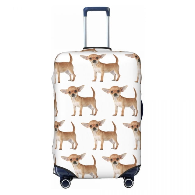 Custom Golden Retriever Dog Luggage Cover Elastic Travel Suitcase Protective Covers Fits 18-32 Inch