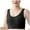 Black, variant on Riecok Womens Bra Wirefree Push Up Ladies Traceless Comfortable No Steel Ring Breathable Gathering Bra Woman Underwear Daily Bralette Breathable Wide Strap Basic Bra XL Beige