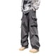 thumbnail image 3 of Pantalones Cargo para Mujer, Pantalones Casuales de Senderismo, Pantalones Holgados Y2K de Cintura Alta con Múltiples Bolsillos Gris M, 3 of 9