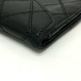 thumbnail image 6 of Pre-Owned CHANEL Chanel Matelasse Wallet Long Accessory Flap Lambskin Women's Black (Good), 6 of 16