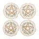 thumbnail image 1 of Something Different - Set de Posavasos Diseño Solsticio Invierno - Pack de 4 (Verde, Marrón), 1 of 3