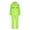 Green, variant on Striped Reflective Rain Suits for Women - Waterproof Hooded Jacket & Pants Set, Safety Outdoor Work Raincoat, Lightweight & Durable, Blue
