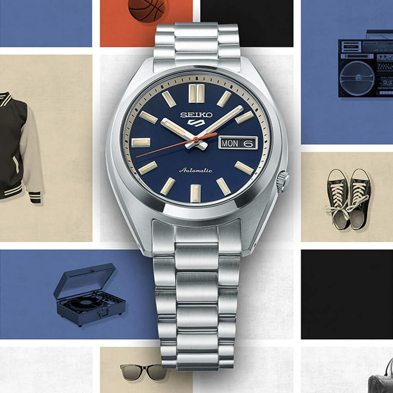 SEIKO Men's SRPK87 5 Sports Watch - Walmart.com