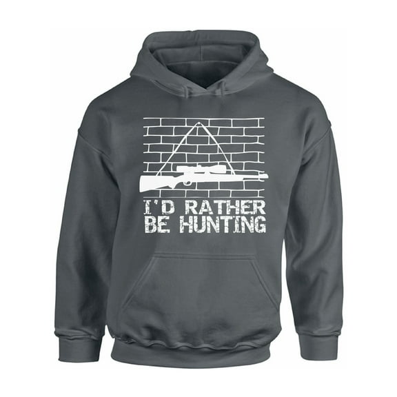 Awkward Styles I'd Rather be Hunting Unisex Sweatshirt Hunter Hoodie for Men I Love Hunting Hoodie for Women Hunting Clothes I Would Rather be Hunting Sweatshirt Hunters Gifts Hoodie for Hunter