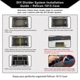 thumbnail image 4 of LAFENLIN DIY Divider System for Pelican 1615 Case – Custom Adjustable Organizer with U-Clips & Red Pull Tabs for Tools, Camera & Professional Gear (Case Not Included), 4 of 8