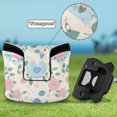 thumbnail image 6 of Haosy Pastel Hearts and Roses Golf Mallet Putter Cover Strong Magnetic Leather Golf Club Headcover Closure, 6 of 7