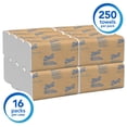 thumbnail image 3 of Scott Professional Essential Single-Fold Paper Towels, Bulk (01700), White (250 Sheets/Pack, 16 Packs/Case, 4,000 Sheet Total), 3 of 6