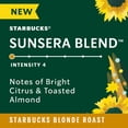 thumbnail image 4 of Starbucks by Nespresso Vertuo, Sunsera Blend Nespresso Pods, 100% Arabica Coffee, 8 Ct, 4 of 15
