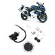 thumbnail image 1 of Juego de llaves de bloqueo de motocicleta ANGGREK Cubierta de tapa de Gasolina para interruptor de Encendido, 1 of 7