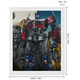 thumbnail image 2 of Transformers Diamond Art Painting Kits for Adults, 5D Diamond Art Full Drill Round Rhinestone Diamond Art Kits, DIY Diamond Dots Arts Craft for Home Wall Decor, 2 of 9