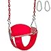 thumbnail image 3 of Swing Set Stuff Highback Half Bucket (Red) with 8.5 Feet Coated Chain and SSS Logo Sticker, 3 of 3