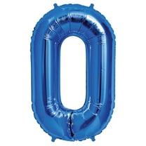 Northstar Giant Deco Chain Link Helium Super Shape 34" Foil Balloon, Blue