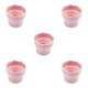 thumbnail image 1 of Monstrate Pink Silicone Foldable Painting Water Cup Purpose Multi Bucket Accessories Type2, 1 of 1