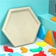 thumbnail image 4 of Moyic DIY forma Hexagonal Tangram rompecabezas molde de silicona decoración del hogar molde para hacer dulces pasteles Chocolates Decoración del hogar No.1 Moyic HA044180-01, 4 of 6