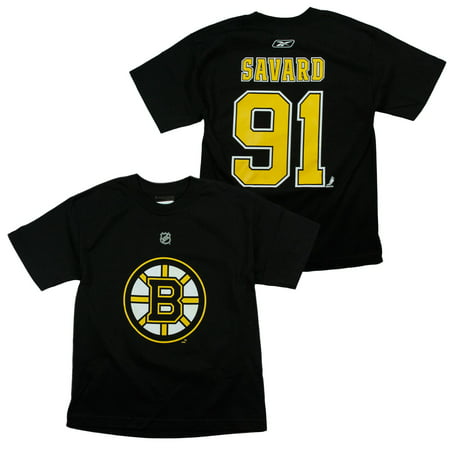 Reebok NHL Youth Boston Bruins Marc Savard Short Sleeve Player T-shirt -