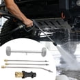 thumbnail image 5 of Underbody Car Chassis Cleaning Sprayer Kit - Adjustable Pressure Washer Wand with Undercarriage Nozzle, Stainless Steel Car Wash Tool for Mud & Grime Removal, 5 of 7