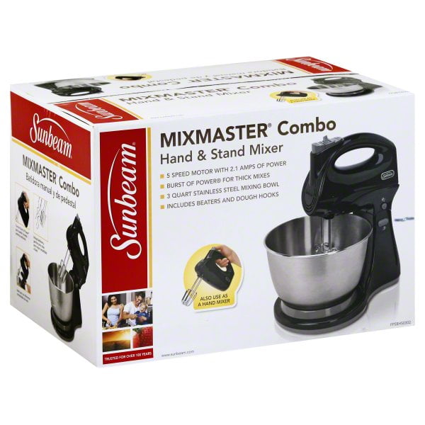 Sunbeam, Sunbeam Mix Master Combo Hand & Stand Mixer, 1 mixer