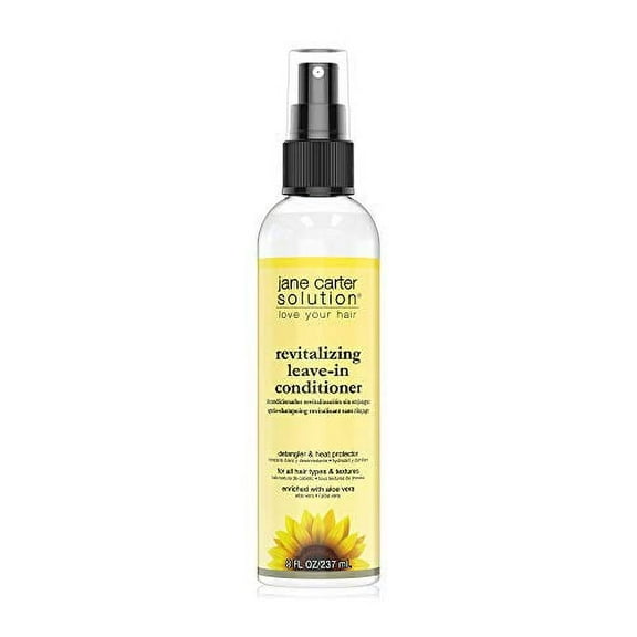 Jane Carter Solution Revitalizing Leave-In Conditioner Spray (8oz) - Moisturizing, Heat Protectant, Reduce Frizz