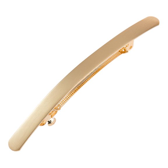Long Strip Elegant Slim Barrette Party Wedding Prom Hair Clip Daily Hair Jewelry Golden