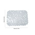 thumbnail image 3 of Non-Slip Durable PVC Kitchen Mat with Drainage Slots | Multi-Purpose Dishwasher Safe Sink Protector for Countertop, Dishwashing & Cutlery | Anti-Skid Waterproof Mat for Families with Kids, Pets, 3 of 6