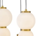 thumbnail image 4 of 47396LCB Hinkley Lighting Trigo - 120W LED Large Linear Chandelier-27.5 Inches Tall and 52 Inches Wide, 4 of 14