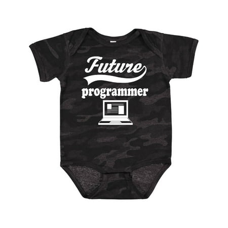 

Inktastic Future Computer Programmer Shirt Childs Job Gift Baby Boy or Baby Girl Bodysuit