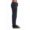 thumbnail image 3 of Men's Active Stretch Open Bottom Terry Sweatpants with Pockets (S, Navy), 3 of 4