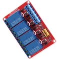 FCRelay Module,4 Channel Optocoupler Relay Module Board High & Low