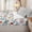 Teal Red White, variant on Erosebridal Cute Cartoon Train Track Zipper Twin Comforter Sets with Fitted Sheet and 2 Pillowcases,House Tree Zipper Bedding Set,Teal Red White,4-Piece,Reversible