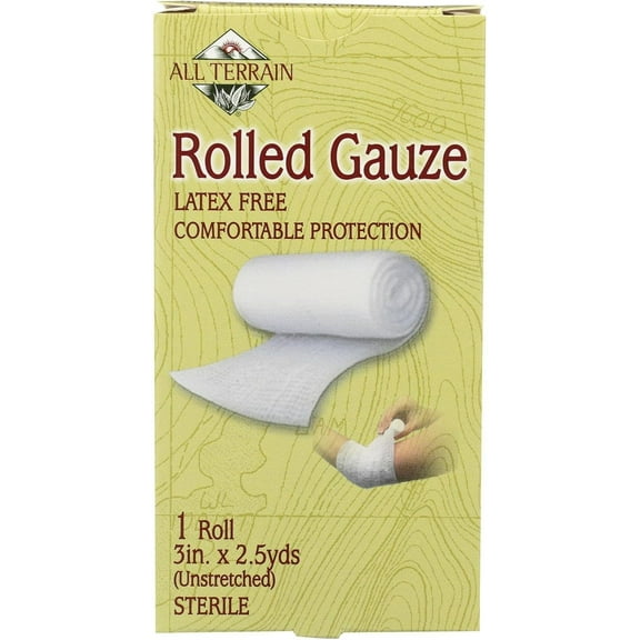 All Terrain Rolled Gauze Latex Free - 1 Roll