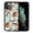 English Bulldog Funny Playful Postures Lt Teal, variant on WIRESTER Shockproof Soft Rubber Cover Case for Apple iPhone 11 Pro Max 6.5" 2019, Pepperoni Pizza