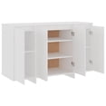 thumbnail image 1 of vidaXL Sideboard White 120x41x75 cm Engineered Wood, 1 of 5