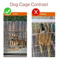 thumbnail image 6 of Confote 42" Heavy Duty Stainless Steel Dog Cage Kennel Crate and Playpen for Training Large Dog Indoor Outdoor with Double Doors & Locks Design Included Lockable Wheels Removable Tray No Screw, 6 of 7