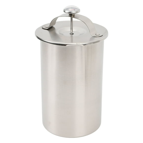Stainless Steel Steamed Meat Bucket, Ham Maker Meat Press Cooker with for Making Homemade Deli Meat, Kitchen Bacon Meat Pressure Cooker Boiler Pot Pan Stove