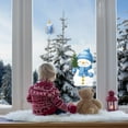 thumbnail image 4 of Event & Party Static Cling Window Stickers - Candy Snowflakes & Snowman Decorations, 4 of 6