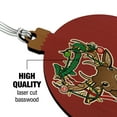 thumbnail image 3 of Oh Deer Dear Christmas Holidays Funny Wood Christmas Tree Holiday Ornament, 3 of 6