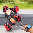 thumbnail image 3 of Remote Control Stunt Toy Car Gesture Induction Remote Control Stunt Car 4WD Off Road Vehicle Deformation Car Climbing Remote Control Car, 3 of 7