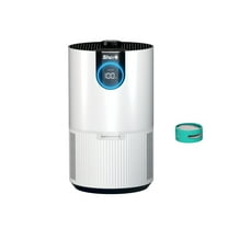 Shark Clean Sense Air Purifier with Odor Neutralizer Technology, HEPA Filter, 500 sq. ft., Captures 99.98% of Particles, Dust, Smoke & Allergens, Portable, White