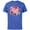 Royal Heather, variant on Disney Princess Family Heart Mom of the Birthday Girl - Short Sleeve Cotton T-Shirt for Adults - Customized-Black