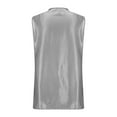 thumbnail image 4 of PFRNLF Womens Satin Tank Tops Pleated Business Casual Outfit Summer Sleeveless Dressy Work Blouse, 4 of 9