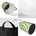 thumbnail image 4 of Fotbe Cartoon Fruit Laundry Basket with Handles, Waterproof Large Laundry Hamper, Wash Bag for Corner Dorm, Rolling Laundry Basket with Handles-Medium, 4 of 8