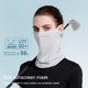 thumbnail image 3 of Bufanda facial unisex Anti ultravioleta Seda de hielo Máscara deportiva para correr para golf al aire libre FLhrweasw Nuevo, 3 of 9